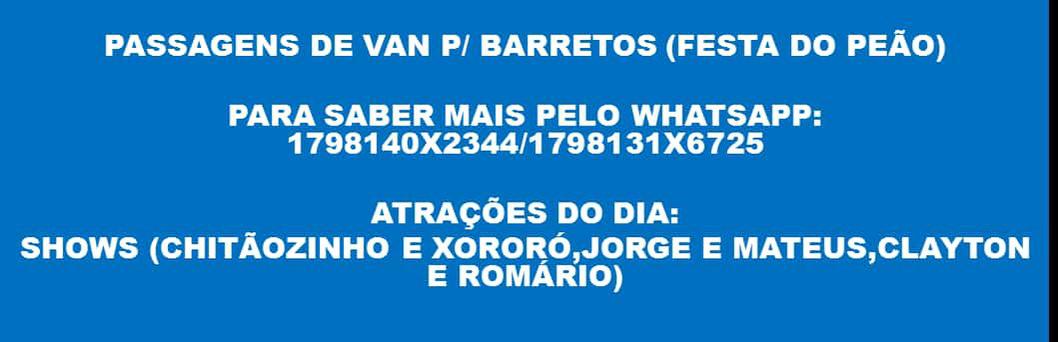 festa do peao de barretos